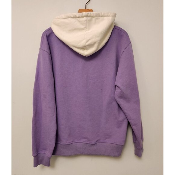 TAKA ORIGINAL Hoodie Moody Bob Womens Small Purple White Drawstring Sweatshirt‎ - Picture 8 of 15